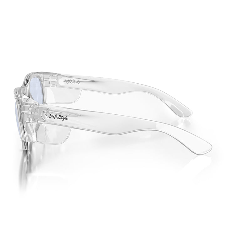 Safe Style CCB100 Classics Clear Frame Safety Glasses