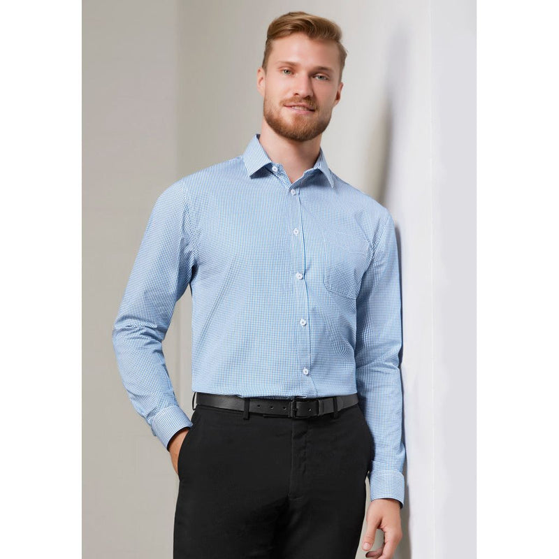 Biz Collection - Mens Ellison Long Sleeve Shirt - S716ML - SALE