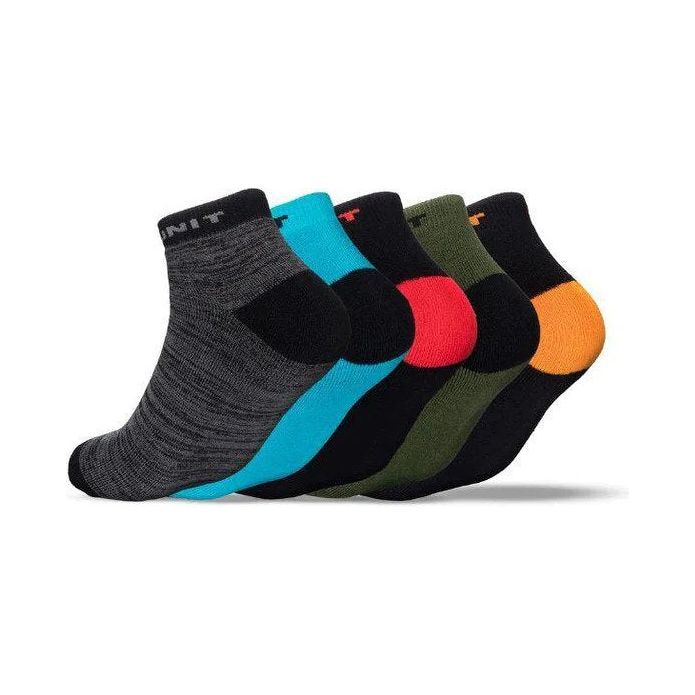 MENS SOCKS - LO-LUX - 5 PACK - FREQUENCY