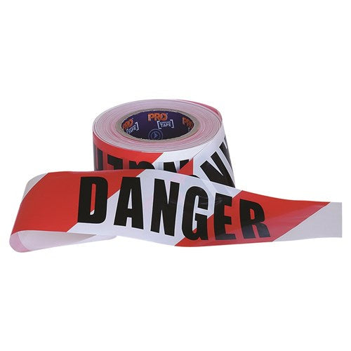 DT10075 Barricade Tape - 100m x 75mm Danger Print