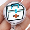 Retractable ID Holder - Colourful