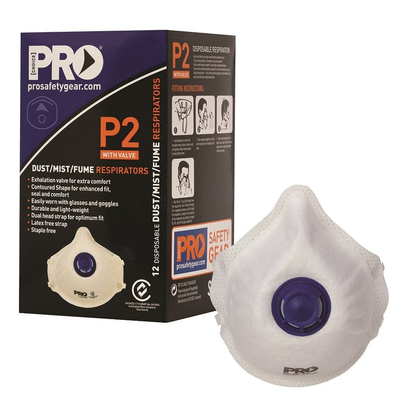ProChoice P2 Dust Masks - Box 20