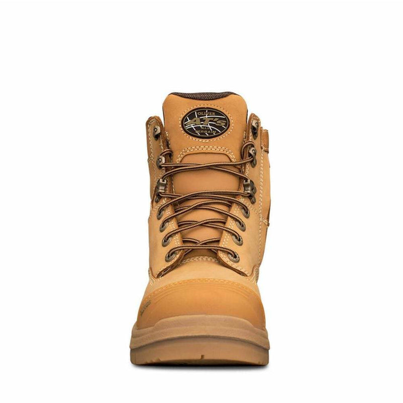 Oliver 55332Z Lace Up Zip Safety Boot