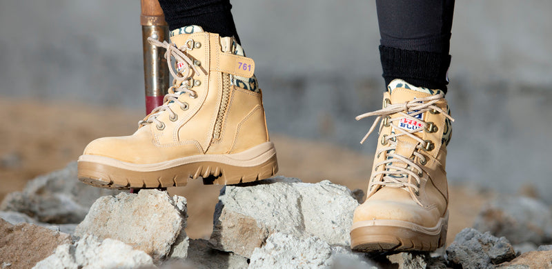 How to Lace up your Work Boots