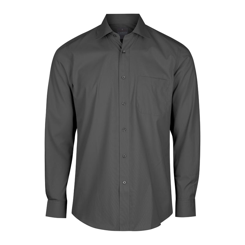 Gloweave - Mens Premium Poplin Long Sleeve Shirt - 1272L - SALE