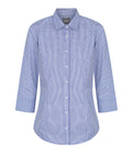 Gloweave 1637WZ Career Gingham Check 3/4 Sleeve
