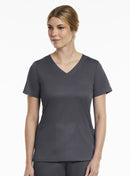 Matrix 3701 Curved Mock Wrap Scrub Top