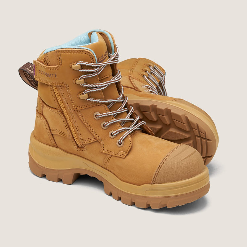 Blundstone 8860 Ladies Rotoflex 6in Zip Safety Boot