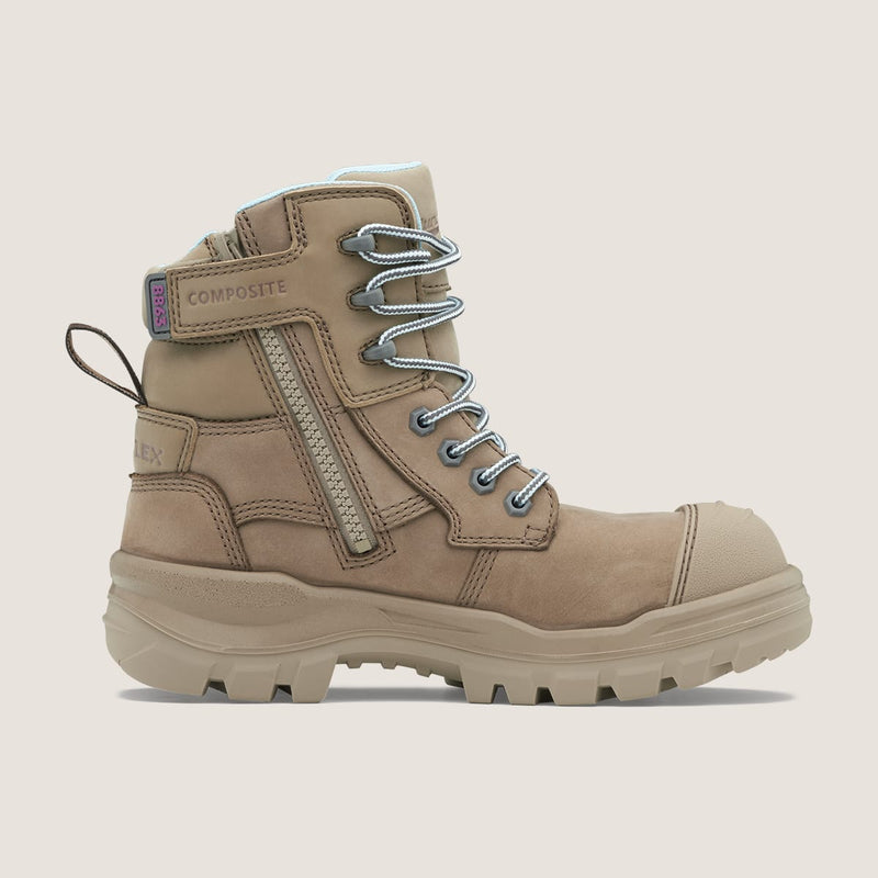 Blundstone 8863 Ladies Rotoflex 6in Zip Safety Boot