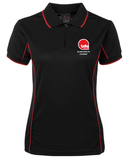 TAFE QLD Podium Ladies Piping Polo 7LPI