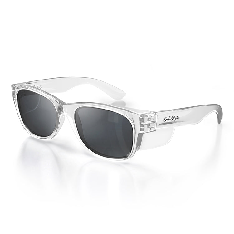 Safe Style CCP100 Classic Clear Frame Polarised Safety GlassesSafe StyleSafe Style CCP100 Classic Clear Frame Polarised Safety Glasses