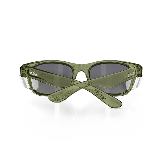 Safe Style CGRT100 Classics Green Frame /Tinted UV400 Safety Glasses