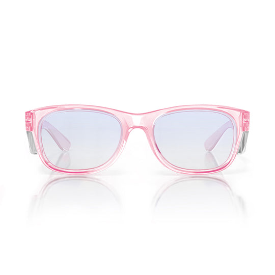 Safe Style CPB100 Classics Pink Frame/Blue Light Blocking UV400 Safety Glasses