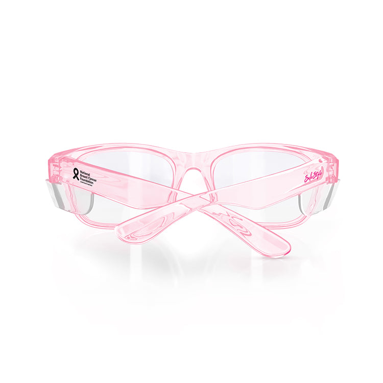 Safe Style CPC100 Classics Pink Frame/Clear UV400 Safety Glasses