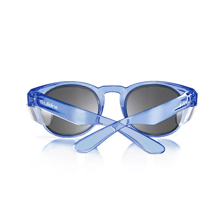 Safe Style CRBLT100 Cruisers Blue Frame /Tinted UV400 Safety Glasses