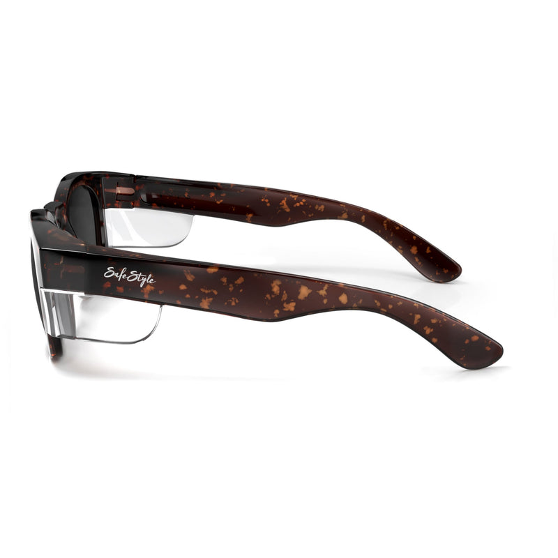 Safe Style CRTP100 Cruisers Brown Torts Frame Polarised Safety Glasses