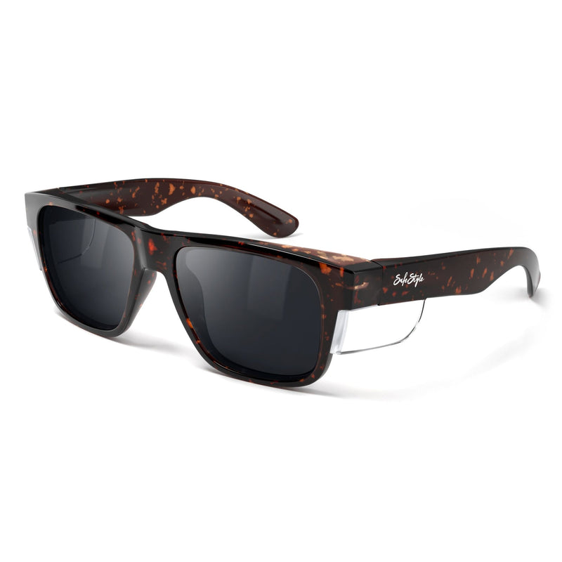 Safe Style FTT100 Fusions Brown Torts Frame /Tinted UV400 Safety Glasses