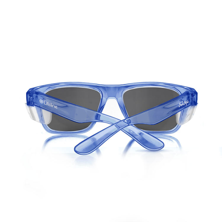 Safe Style FBLP100 Fusions Blue Frame /Polarised UV400 Safety Glasses