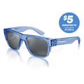 Safe Style FBLT100 Fusions Blue Frame /Tinted UV400 Safety Glasses