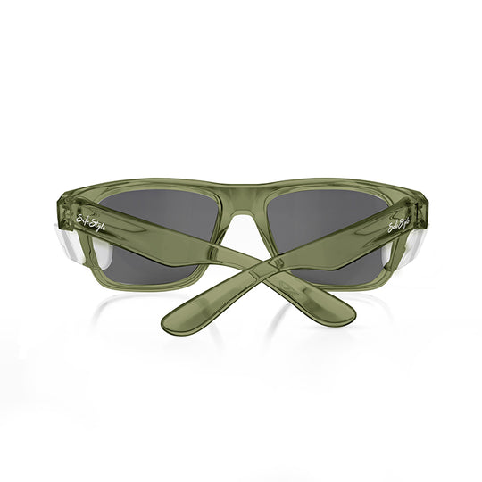 Safe Style FGRP100 Fusions Green Frame /Polarised UV400 Safety Glasses