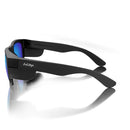 Safe Style FMBBP100 Fusions Matte Black Frame Mirror Blue Polarised Safety Glasses