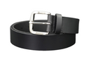 GRVL Belt - MB004BL - Leeton 40mm Leather Belt with Buckle