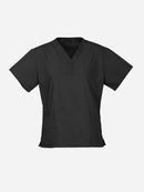 TAFE QLD Ladies Scrub Top