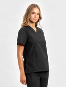 TAFE QLD Ladies Scrub Top