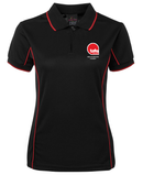 TAFE QLD Podium Ladies Piping Polo 7LPI