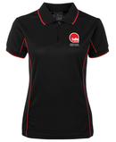 TAFE QLD Podium Ladies Piping Polo 7LPI