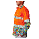 Men's Bonza Day/Night Hi Vis Full Button Workshirt