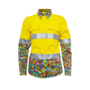 Men's Bonza Day/Night Hi Vis Full Button Workshirt