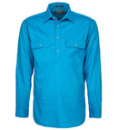 Pilbara RM200CF Mens Closed Front L/S Shirt