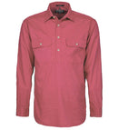 Pilbara RM200CF Mens Closed Front L/S Shirt