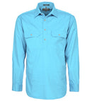 Pilbara RM200CF Mens Closed Front L/S Shirt
