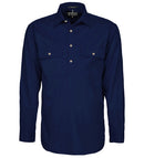 Pilbara RM200CF Mens Closed Front L/S Shirt