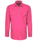 Pilbara RM200CF Mens Closed Front L/S Shirt