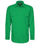 Pilbara RM200CF Mens Closed Front L/S Shirt