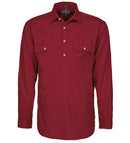 Pilbara RM200CF Mens Closed Front L/S Shirt