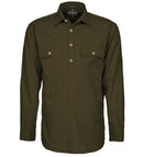 Pilbara RM200CF Mens Closed Front L/S Shirt