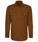 Pilbara RM200CF Mens Closed Front L/S Shirt