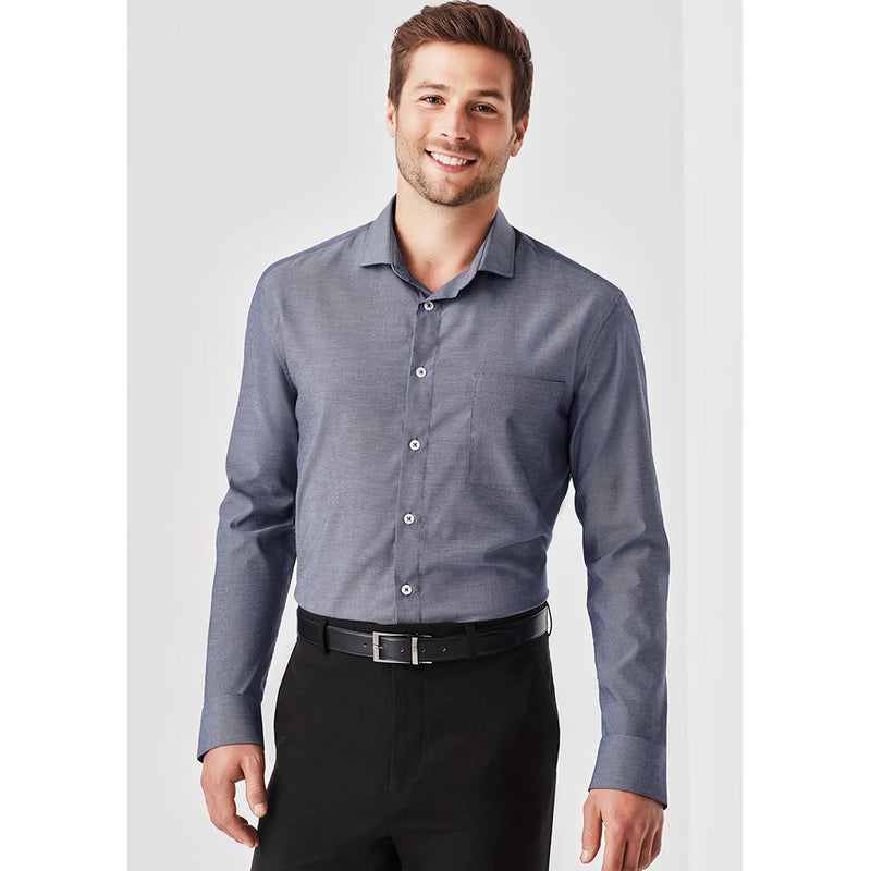 Biz Corporates - Mens Charlie Classic Fit Long Sleeve Shirt - RS968ML - SALE
