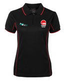 TAFE SCHI QLD Podium Ladies Piping Polo 7LPI - SALE