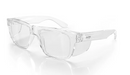 Safe Style FCCXL100 Fusions Clear Frame Clear Safety Glasses