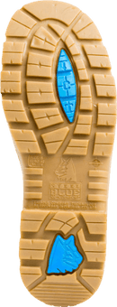 Steel Blue Argyle Zip Scuff Cap 312652