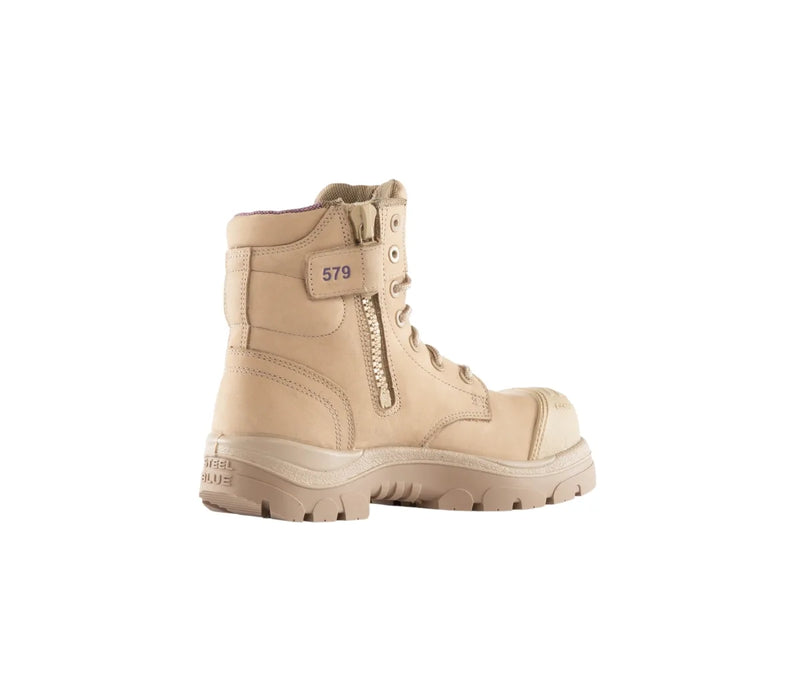 Steel Blue 518579 Ladies Argyle Zip Scuff Cap Composite Safety Boot