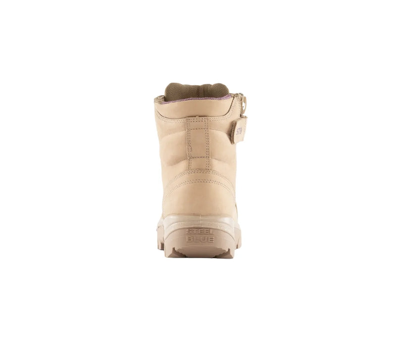 Steel Blue 518579 Ladies Argyle Zip Scuff Cap Composite Safety Boot