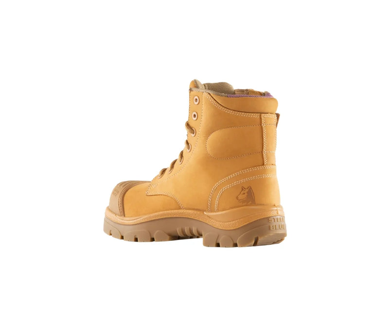 Steel Blue 518579 Ladies Argyle Zip Scuff Cap Composite Safety Boot