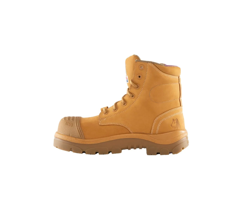 Steel Blue 518579 Ladies Argyle Zip Scuff Cap Composite Safety Boot