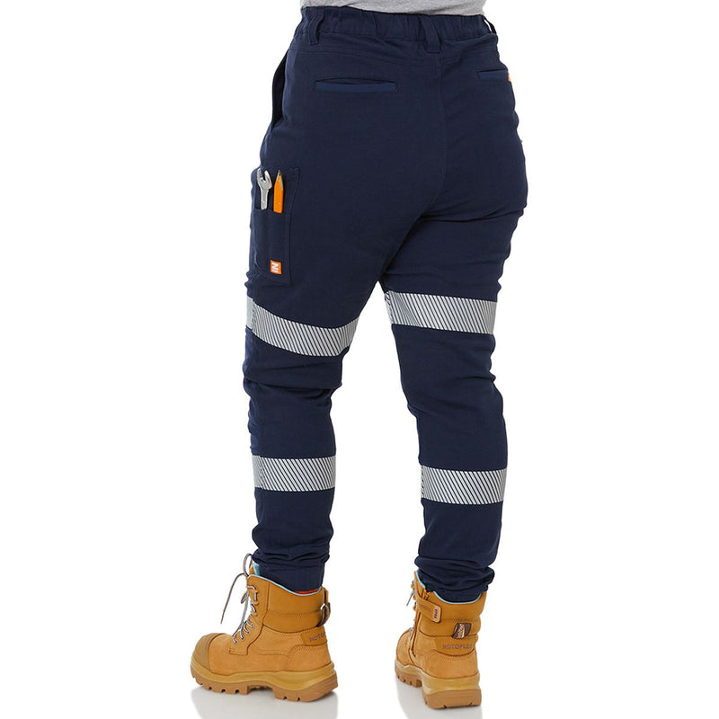 The Workz Pant - High Waisted Reflective - Z03P